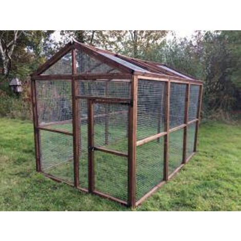 Contact us for a quote for a Made to measure, bespoke Cat run. Treated timber animal enclosure with heavy duty galvanised wire mesh.