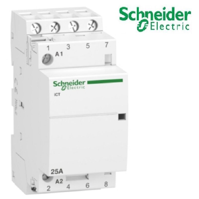 Schneider Electric - Contacteur - 25A - 4 no acti9 - A9C20834 ict Schneider