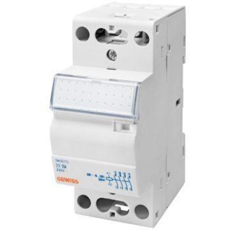 CONTACTEUR 20A 4NO 230V 2M GEWISS GWD6709