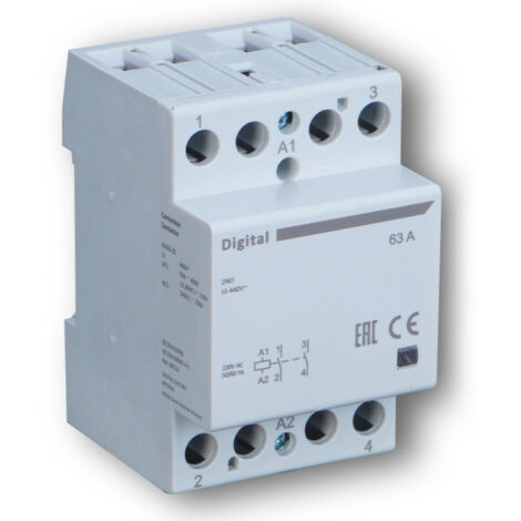 Contacteur 2x40A 220Vac 2NO - Digital electric 04514