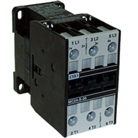 Contacteur 3P 11kW 24A 24VAC ref: MC24S0024