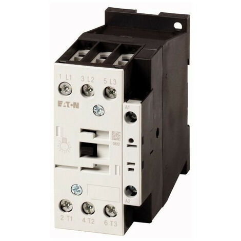 Contacteur 3p 20A pour charge lampes (HQL) 000104409 EATON DILL20(400V50HZ,440V60HZ)