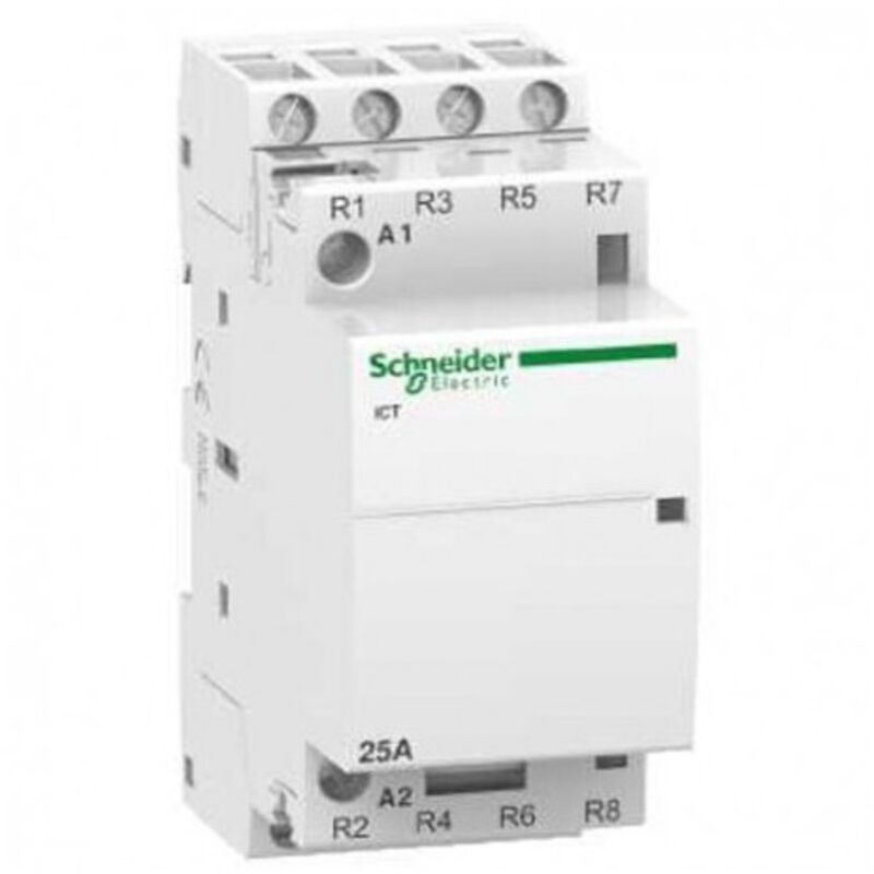 Schneider Electric - Schneider A9C20137 Contacteur 25A - 4NF - 24VCA - 50Hz - Acti9 - iCT