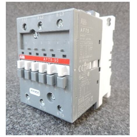 Contacteur 75A 3P 230-1000V AC bobine 100-250V AC/DC tripolaire 40kW AF75-30-00 ABB 1SBL417001R7000