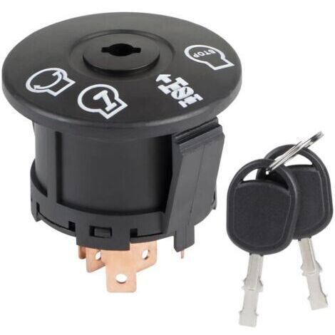 Contacteur à clé Contacteur à clé Tracteur Tracteur à Gazon 7 Pôles Compatible avec AYP Craftsman MPN Delta 532193350 193350 6900 49P1 Tracteur à Gazon Tondeuse à Gazon Tracteur