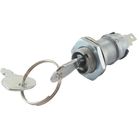 Contacteur à Clé Pour Tondeuse à Démarrage électrique Sur Modèles Np534. Origine Stiga.