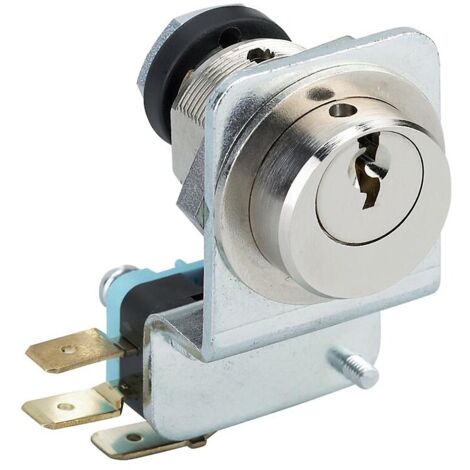 Contacteur à clé T 25 pour ventouses électromagnétiques - 3 cosses - RONIS