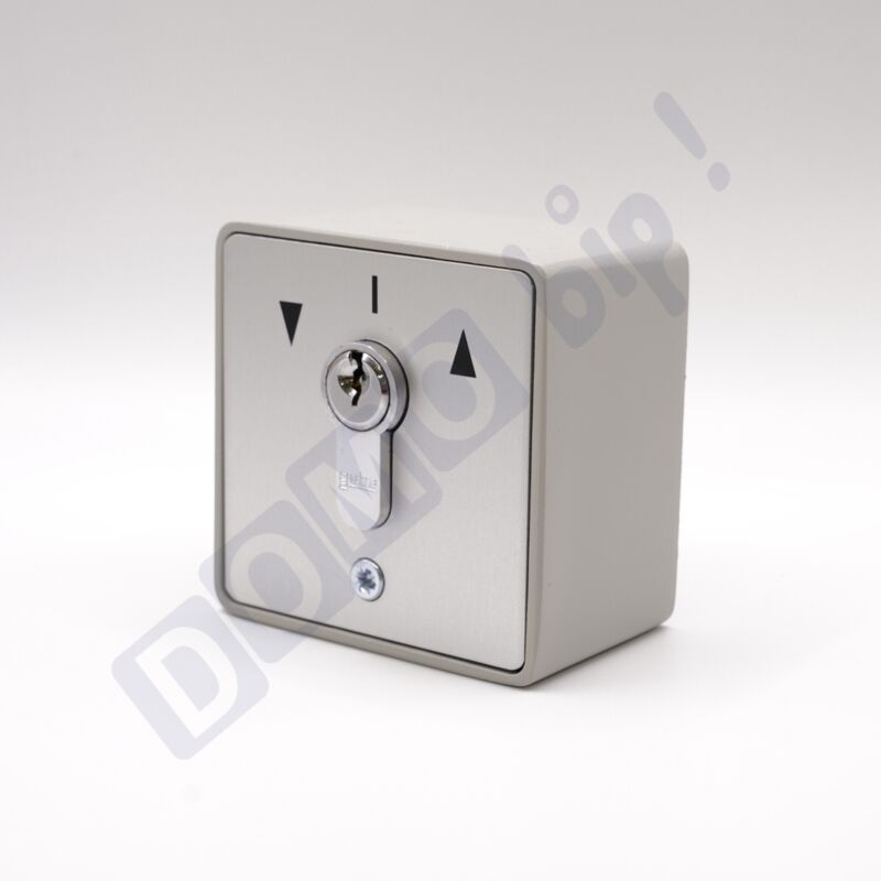 Contacteur à clé universel - 2 sens à impulsion en applique - contacts