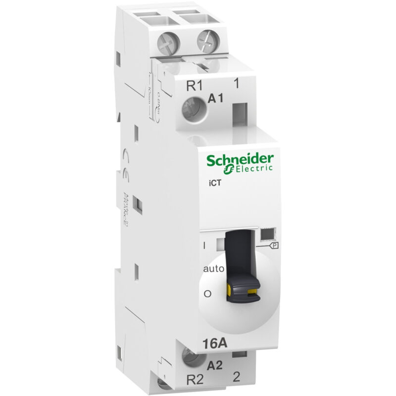 A9c23715 Schneider - Contacteur à Commande Manuelle 16a 1no+1nf 230 à 240vca - Acti9 Ict