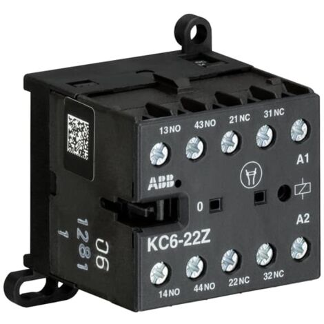 Contacteur ABB, 2NF/2NO, 6 A ( Prix pour 1 )