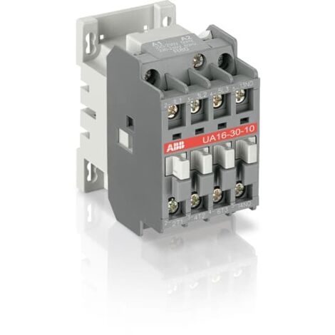 Contacteur ABB série 1SBL18, 3 pôles , 4NO, 16 A, 240 V c.a. ( Prix pour 1 )