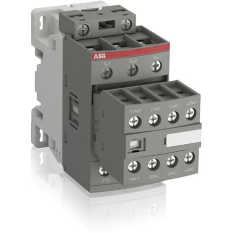 Contacteur ABB série 1SBL2, 3 pôles , 5 NO/2 NF, 50 A, 100 à 250 V c.a., 15 kW ( Prix pour 1 )