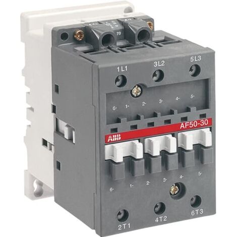 Contacteur ABB série 1SBL35, 3 pôles , 3 fonctions NO, 50 A, 20 60 V c.c., 22 kW ( Prix pour 1 )