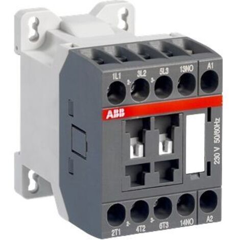 Contacteur ABB série A Line, 3 pôles , 3NO, 24 A, 24 V, 3 kW ( Prix pour 1 )