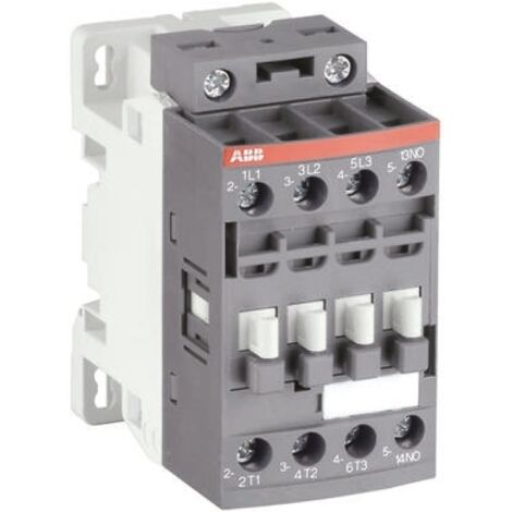 Contacteur ABB série AF09, 3 pôles , 3NO, 7 A, 12 20 V c.c., 4 kW ( Prix pour 1 )
