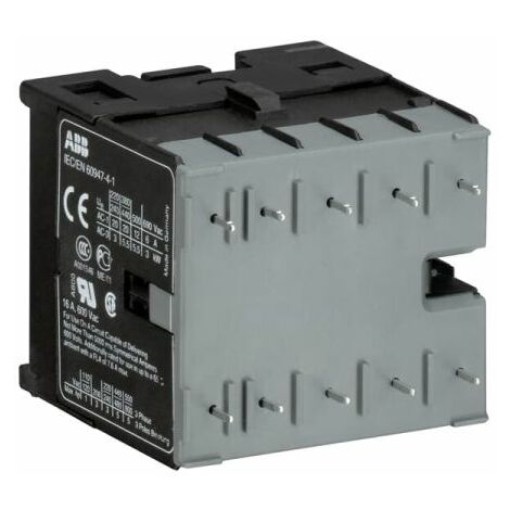 Contacteur ABB série B, 3 pôles , 3 fonctions NO, 20 A, 240 V, 5,5 kW ( Prix pour 1 )