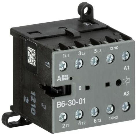 Contacteur ABB série GJL121, 3 pôles , 3 N0/1 NC, 20 A, 48 V c.a., 4 kW ( Prix pour Paquet de 10 )