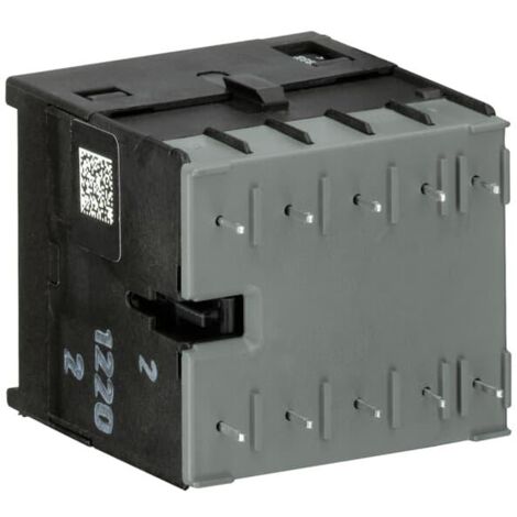 Contacteur ABB série GJL121, 3 pôles , 3NO/1NF, 12 A, 24 V c. a., 4 kW ( Prix pour Paquet de 10 )