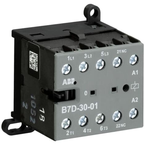 Contacteur ABB série GJL131, 3 pôles , 3NO/1NF, 20 A, 220 240 V c.c., 5,5 kW ( Prix pour Paquet de 10 )