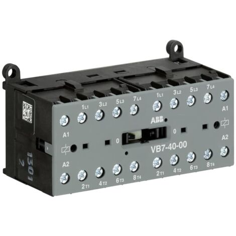 Contacteur ABB série GJL131, 4 pôles , 4NO, 20 A, 42 V c.a., 5,5 kW ( Prix pour Paquet de 5 )