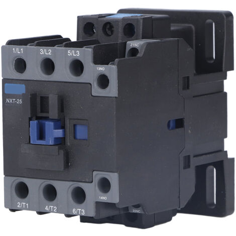 Contacteur AC 50Hz en Plastique Thermodurcissable Pa66 pour Rail DIN, Fonction Commutateur Automatique, NXT-25 40A