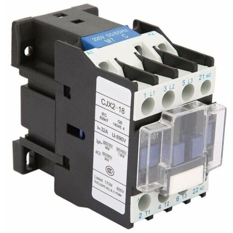 Contacteur AC Contacteur Électrique Industriel Contacteur à Trois Pôles à Haute Sensibilité CJX2-1801