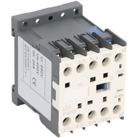 Contacteur AC Haute sensibilité 220V 20A pour le Contrôle électrique Industriel, Largement utilisé dans les Usines et les Ménages