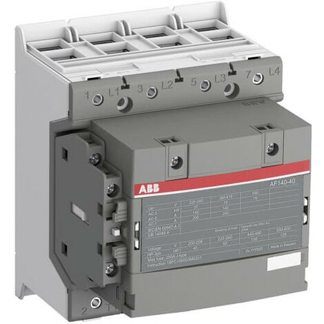 Contacteur AF 200A AC1-4P-1NO+1NF-2460VAC/DC-Cages 1SFL447101R1111 ABB H050376