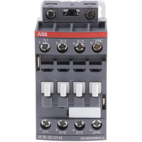 Contacteur AF 7.5kW AC3-3P+1NF-250...500VAC/DC 1SBL177001R1401 ABB H311074