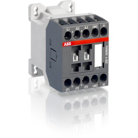 Contacteur AS 12A AC3 3 Pôles + 1NF 230VAC 1SBL111001R2601 ABB 243526