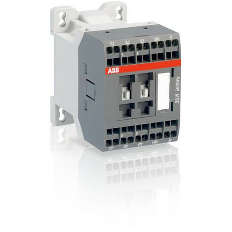 Contacteur AS 16A AC3 3 Pôles et 1NF 400VAC ressort 1SBL121004R2801 ABB 1SBL121004R2801