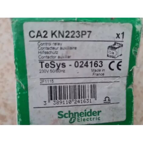 Contacteur Auxiliaire CA2KN2237 230V 2NO+2NC Control Relay ( SCHNEIDER