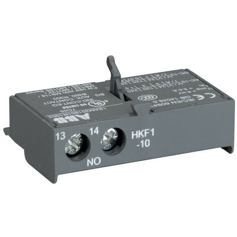 Contacteur auxiliaire frontal 1NO pour disjoncteur MS/MO1XX 1SAM201901R1003 ABB H450264