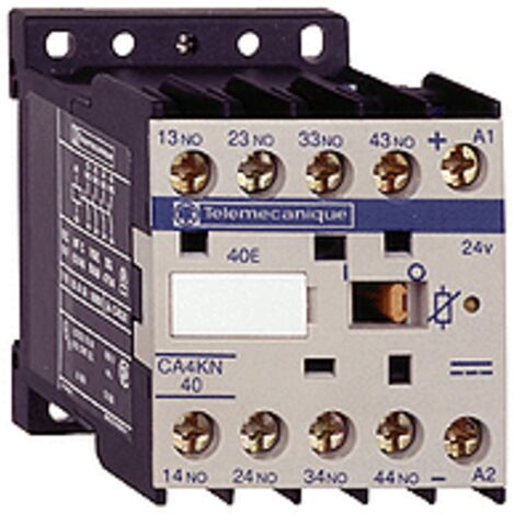Contacteur CA4K 3 F plus 1 O instantané 10 A 24 V CC - CA4KN31BW3