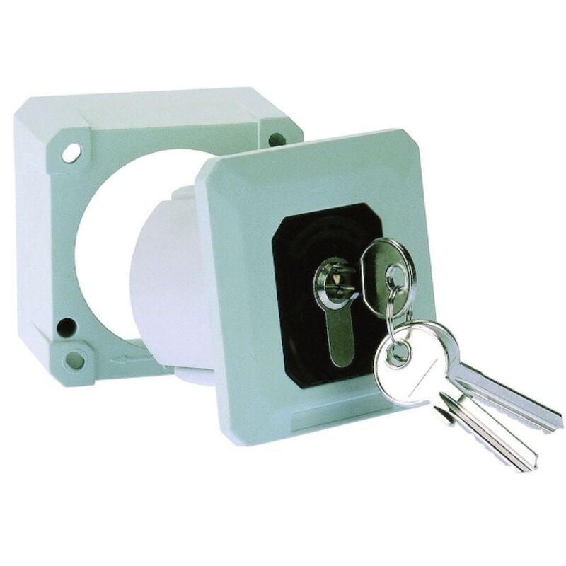 Cdvi - Contacteur à clé enap en applique - 2 - gris