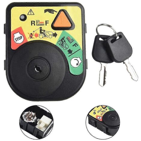 Contacteur d'allumage et clé pour Cub Cadet et MTD 925-06119B 925-04227B - Voir illustration