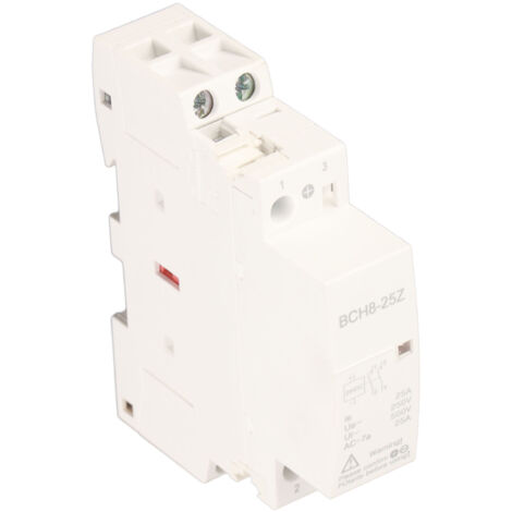 Contacteur DC Silencieux pour Système Intelligent Hôtelier Domotique 25A 2NO BCH8-25Z