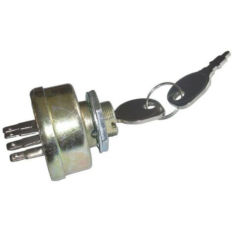 Contacteur de démarrage pour tracteur tondeuse universel – Métal 5 broches – Compatible avec AYP, Alko, Husqvarna, John Deere
