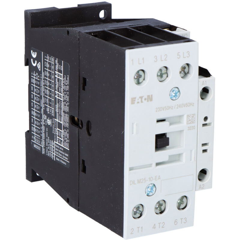Contacteur De Performance 25 A 3p 230 V Ac 1z 0r Dilm25-10-Ea (230 V50 Hz, 240 V60 Hz) 189913 Siemens 3rt1075-6av36