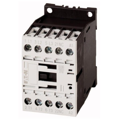Contacteur de puissance 12A 3P 220V CC 0Z 1R DILM12-01(220VDC) 276884