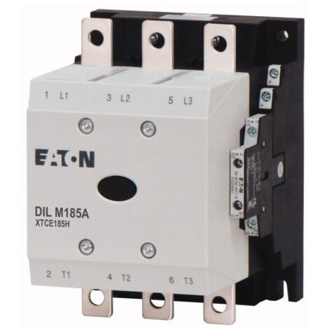Contacteur de puissance 185 A triphasé 24 V CC 2 NO 2 NF DILM185A/22 (RDC24) 139540