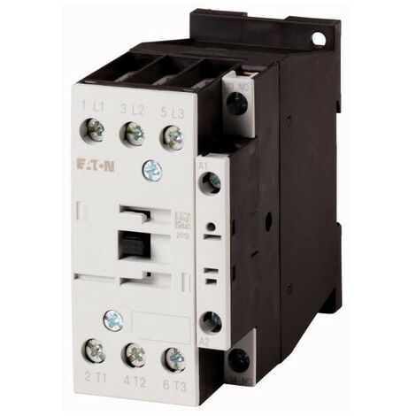 Contacteur de puissance 3p+1F 18.5kW/400V/AC3 EATON DILM38-10(RDC60)