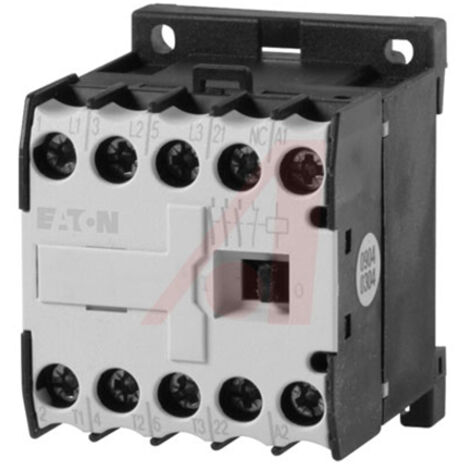 Contacteur de puissance 3p+1F 3kW/400V/AC3 000051611 EATON DILEEM-10(110V50HZ,120V60HZ)