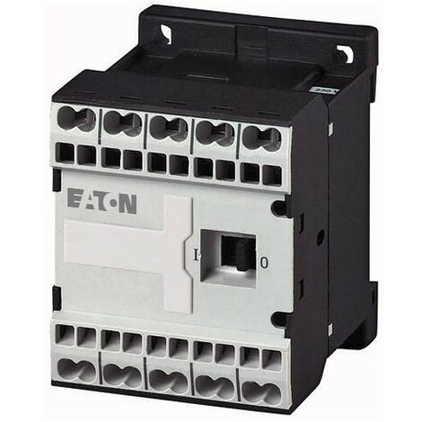 Contacteur de puissance 3p+1F 4kW/400V/AC3 EATON DILEM-10-G-C(110VDC)