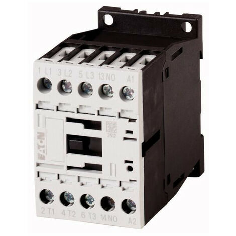 Contacteur de puissance 3p+1F 4kW/400V/AC3 EATON DILM9-10(12VDC)