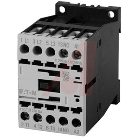 Contacteur de puissance 3p+1F 7.5kW/400V/AC3 000290055 EATON DILM15-10(110V50HZ,120V60HZ)