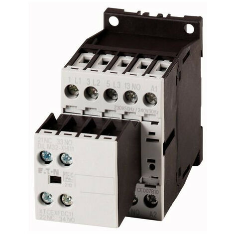 Contacteur de puissance 3p+2F+1O 4kW/400V/AC3 000276760 EATON DILM9-21(230V50HZ,240V60HZ)