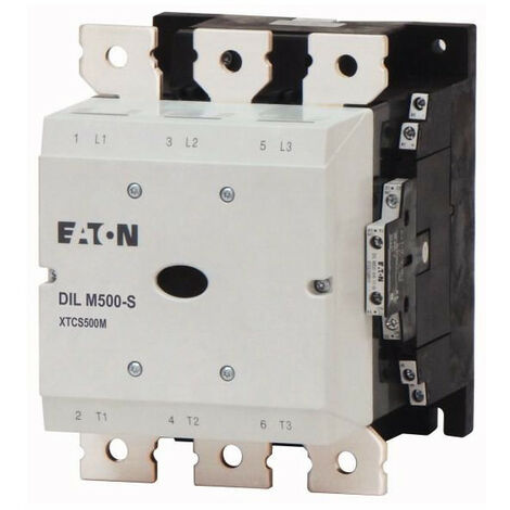 Contacteur de puissance 3p+2F+2O 250kW/400V/AC3 000274198 EATON DILM500-S/22(110-120V50/60HZ)