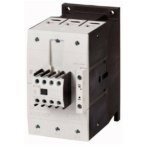 Contacteur de puissance 3p+2F+2O 37kW/400V/AC3 EATON DILM80-22(RDC24)