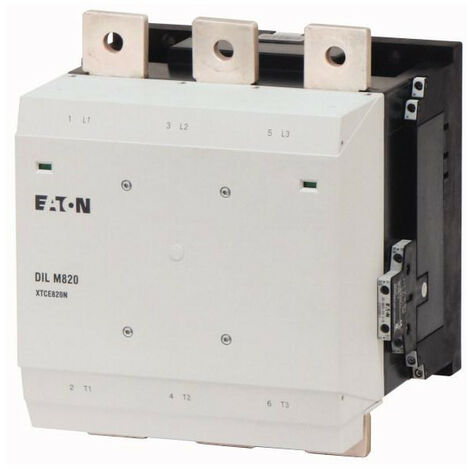 Contacteur de puissance 3p+2F+2O 450kW/400V/AC3 EATON DILM820/22(RA110)